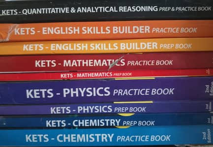 KIPS KETS Complete Entry Test Books Set | 9 books set