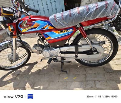 Honda CD 70 2026 model 0 meter condition l