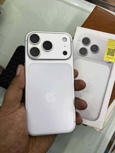 iPhone 17 pro silver pta approved