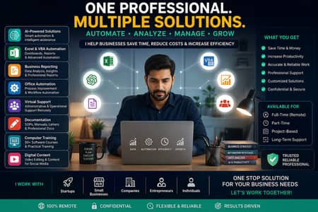 Multi-Skilled Business Automation & AI Manager