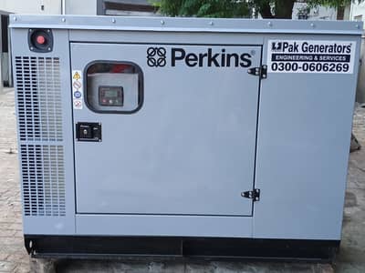 30 KVA Perkins Used Diesel Generator | 1 Year Warranty