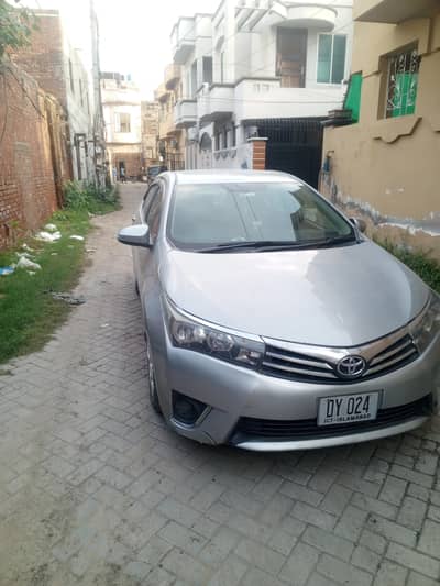 Toyota Corolla GLI 2015 sideo sy khuch pieces touch engine oky