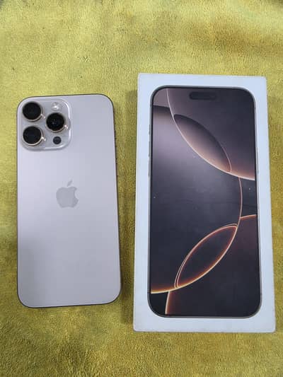 Apple iPhone 16 Pro Max desert titanium 256GB non pta