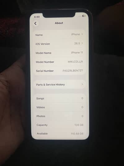 iPhone 11 non pta 128 Gb forsale krna h bro