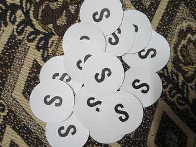 Stickers for clothing and others