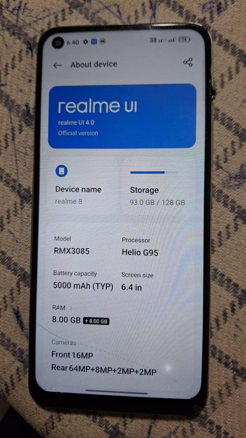 Realme 8 0