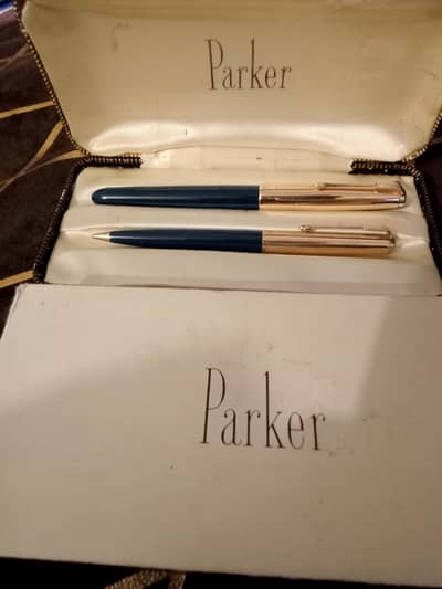 Parker 51 Fountain pen and pencil set new