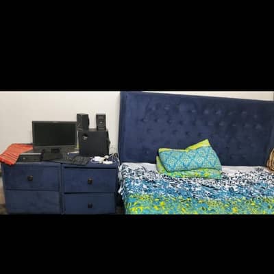 bed . side table . dressing