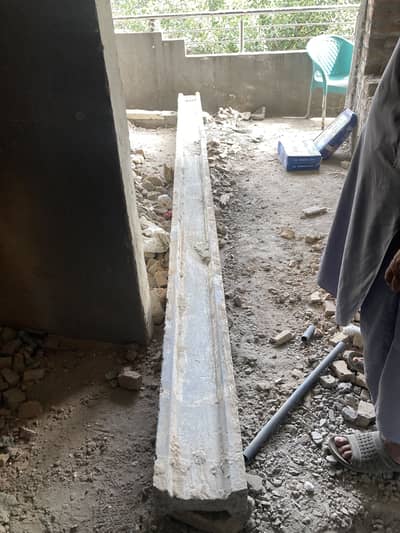 Concrete Pillars / Beams (3 Pcs) – 15 ft x 9 inches