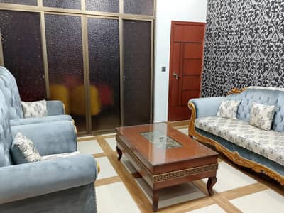 5 Seater Sofa Set with Wooden Table