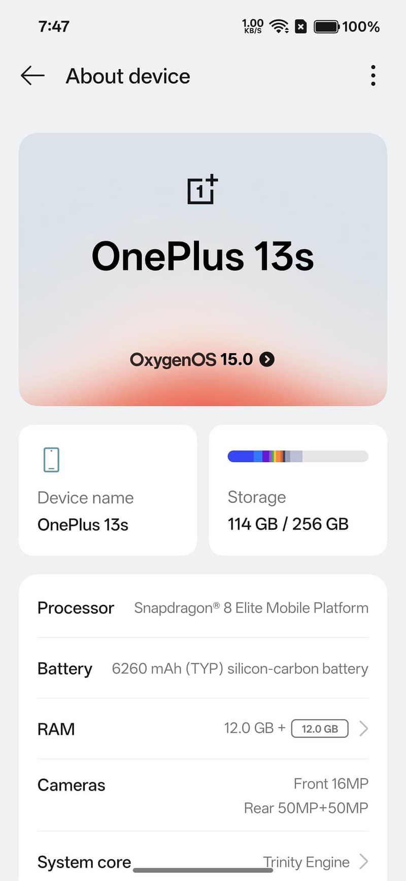 OnePlus 13t 7