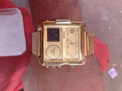 skmei triple watch