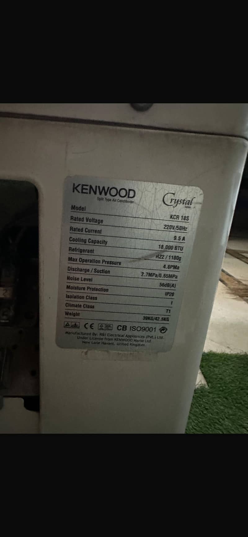 Kenwood Split AC 4