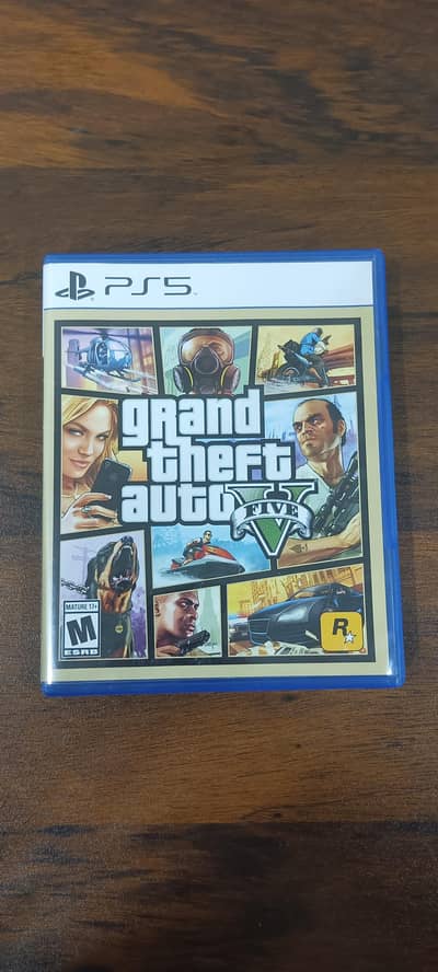 GTA 5 Ps5 Disc/Game (Excellent condition)