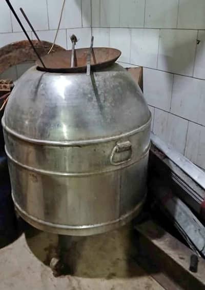 steel tandoor urgent sale good condition