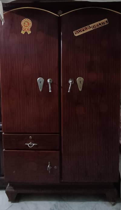 Deluxe Iron Cupboard / Steel Almirah - Good Condition