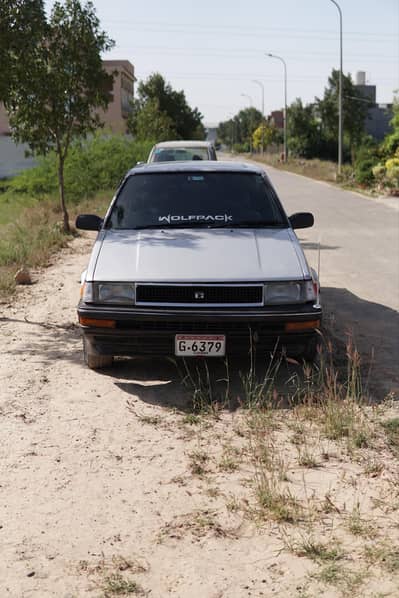 Toyota Corolla 1986 - 1.3 EFI Engine Petrol+LPG