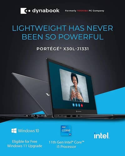 Toshiba Dynabook ,core i5, 11th generation,Touch screen