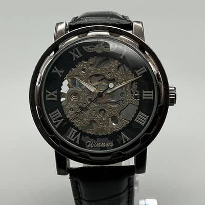 Mechanical skeleton watch