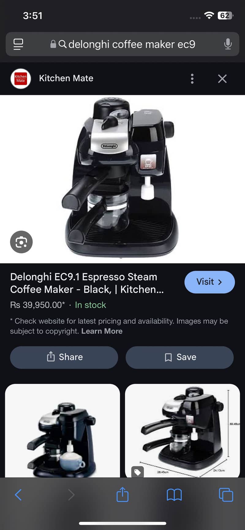 Delonghi coffee maker 6
