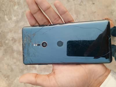 Sony XZ3 Pta approved 4 64 only panel and back break 03464878964