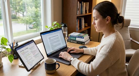 Assignments, notes writer in soft documents