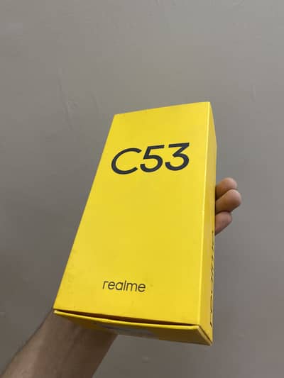 Realme C53 With Box 6/128 GB PTA APPROVED
