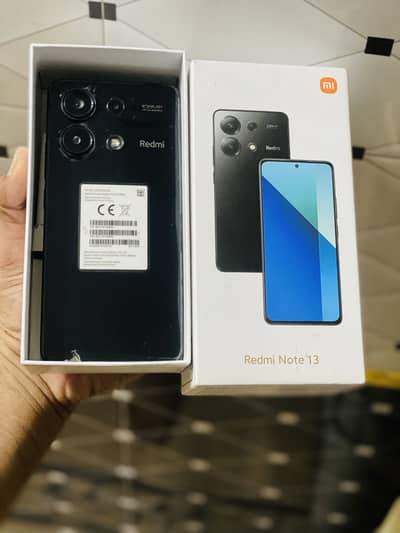 Redmi note 13 8+4/128 dual pta Approved