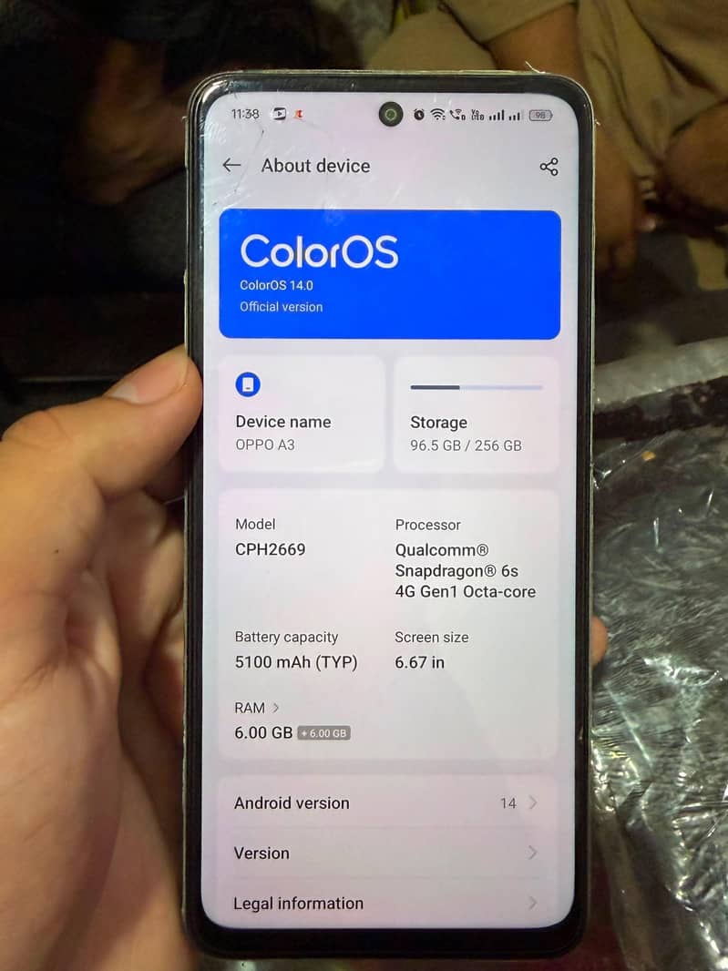 OPPO A3 0