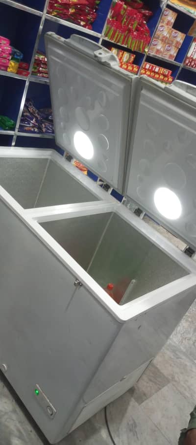 double door Haier deep freezer