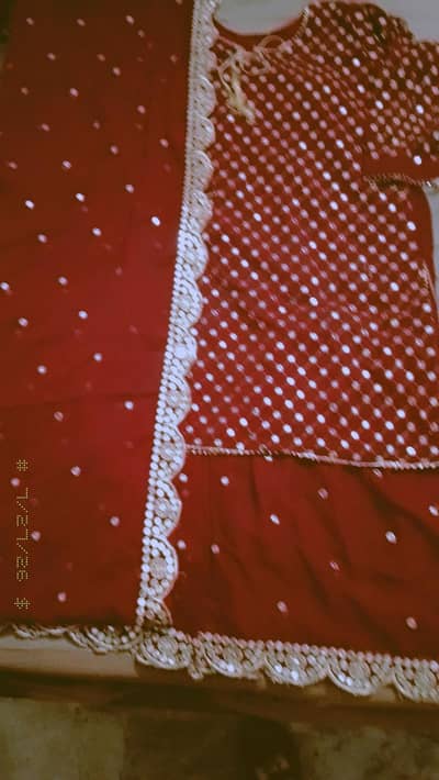 red dress