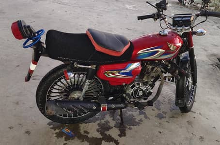 Honda CG125 with Alloy Rims