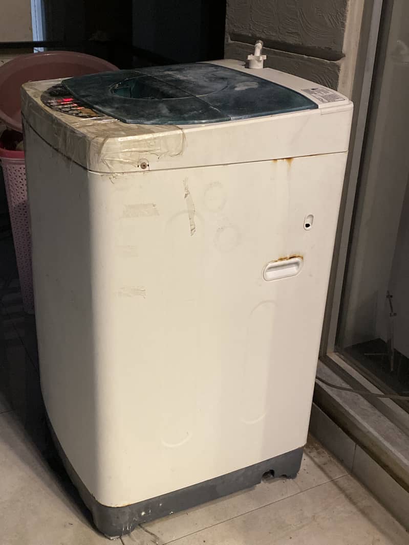 Haier automatic washing machine 4