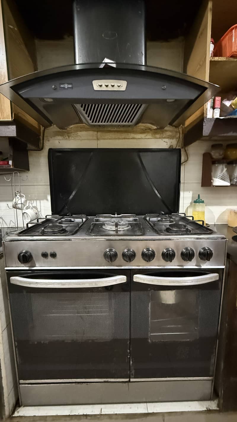 Cooking range 1