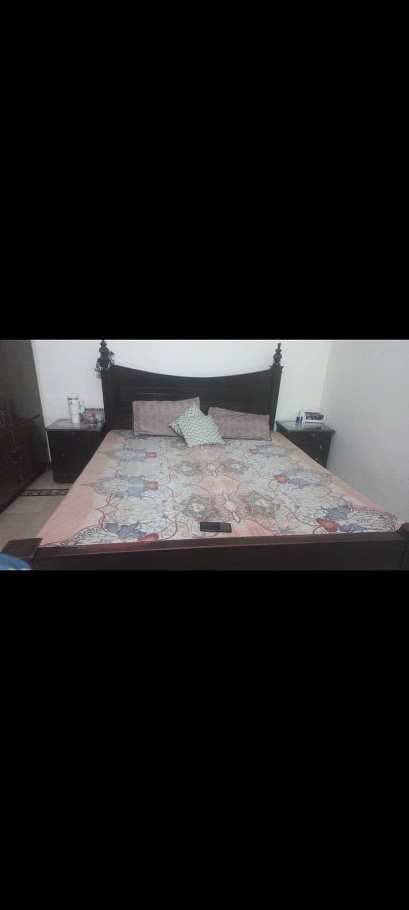bed with side tables 1
