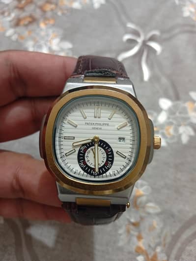 Patek Phillepe style men's watch