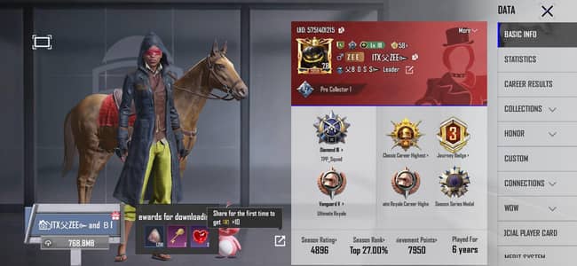 PUBG mobile id for sale