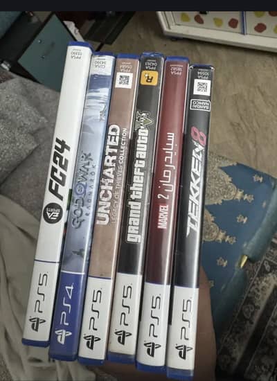 Ps5 ps4 games in good condition