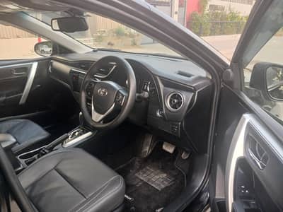 Toyota Corolla  Altis X Grande 2024 Black Inzerior Attitude Black