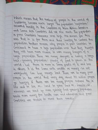 Assignment writing