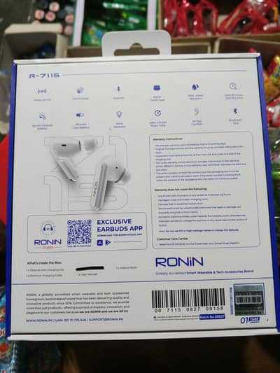 Ronin Evolve R-540 Earbuds - 10-10 Confition