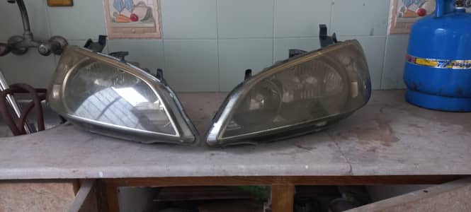 Honda Civic 2005 Genuine Japanese Headlights (Pair) – Original OEM