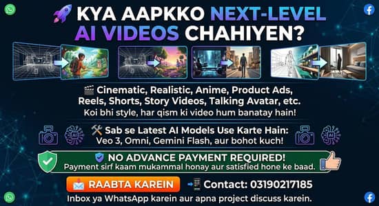 Professional AI Video Creation Service | No Advance