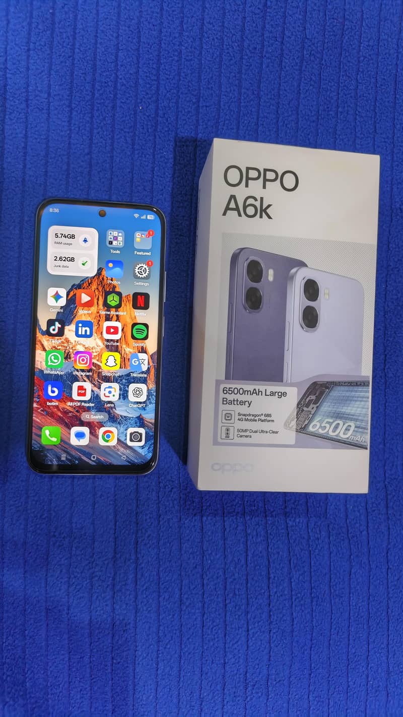 OPPO A6k 8