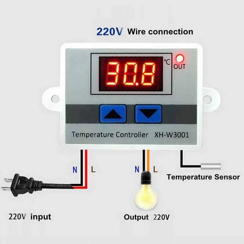 W 1209 , W3001, stc and xm series temperature and humidity controlle — photo 7