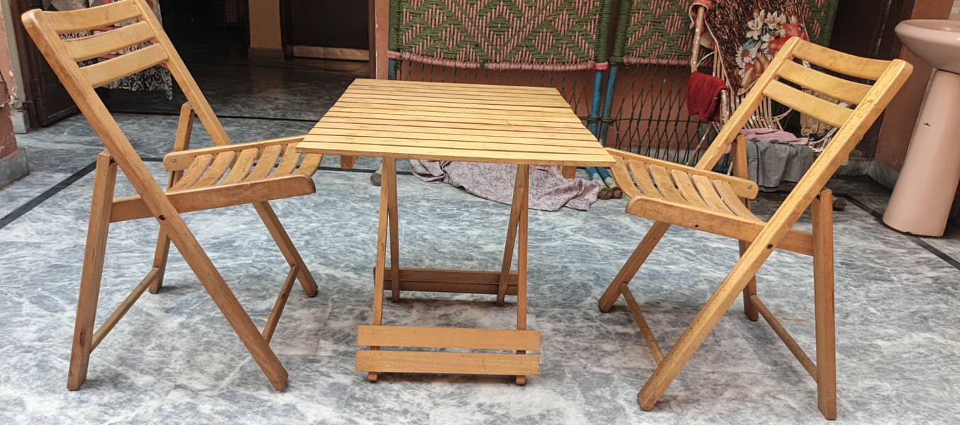 Wood dining table 1