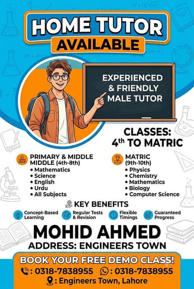 Home tutoring  service.