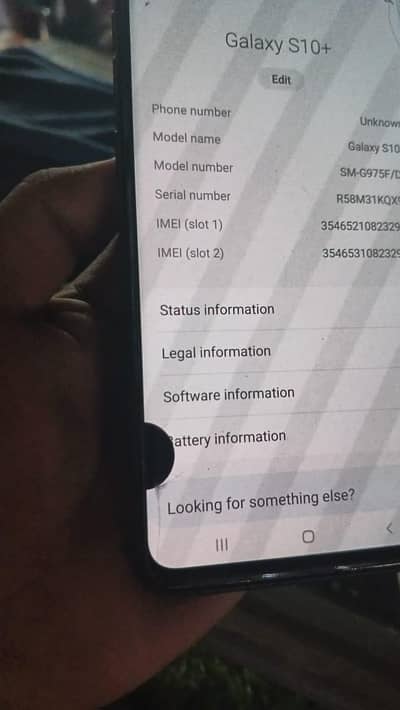 Samsung Mobile S10 Plus