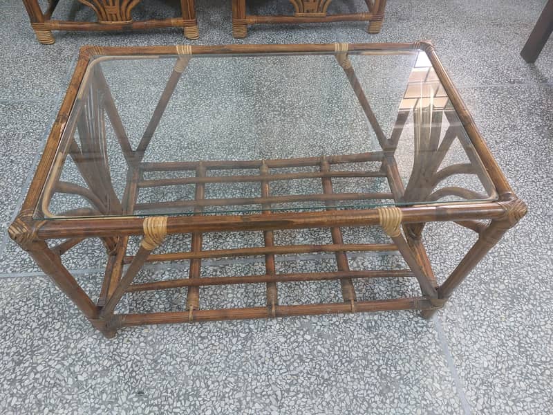 cane sofa set 1