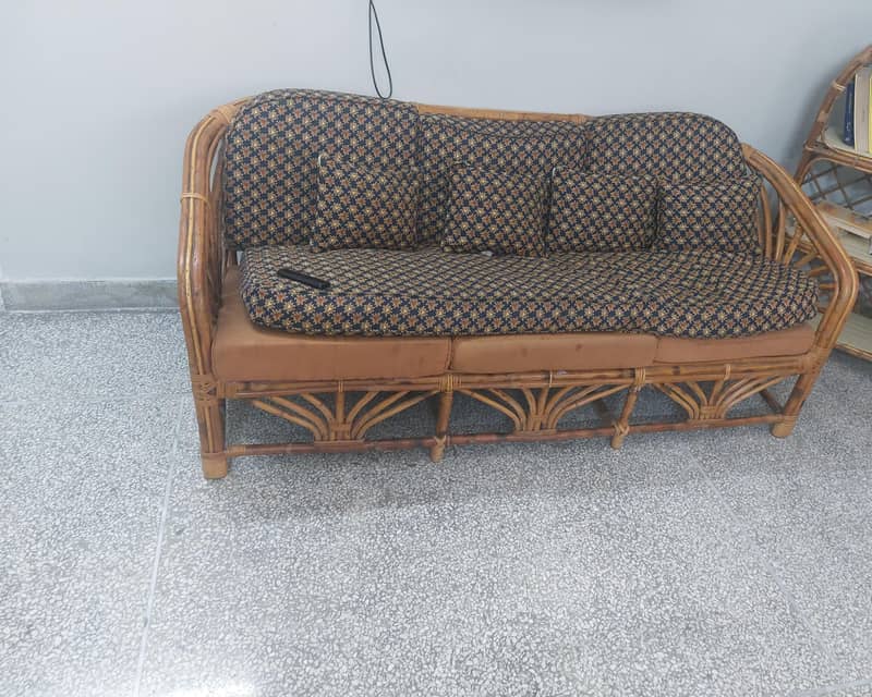 cane sofa set 2
